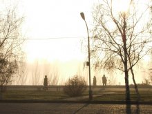 Wall goldenen Nebel / ***