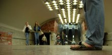 Sterne gehen! in der U-Bahn (Nowosibirsk) / ***