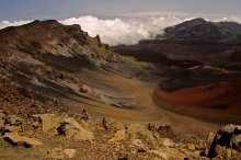 überirdische Landschaft / Haleakala crater, Hawaii