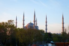 Die Blaue Moschee in der Dämmerung / ***