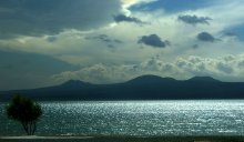 &nbsp; / Mountainus lake Sevan, Sunset sights, Armenia