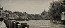 Petersburg. Der Blick auf den Fluss. Fontanka und den Ingenieuren &#39;Castle / ***