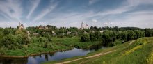 Auf dem Fluss Protva die Stadt Borovsk / ***