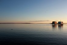Sonnenuntergang auf dem See Imandra / ***
