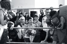Aus der Reihe der Bilder &quot;Weil Boxen ist kein Kampf - es ist ein Sport, mutig&quot; / ***