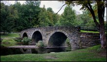 Stone Bridge, Sullivan County, New York, ein historisches Denkmal. / ***