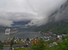 Norwegen. Geiranger Rainy Juni / ***