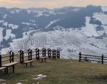 Mit Blick auf den Schnee ... / ***