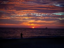 Sonnenuntergang am Meer / ***