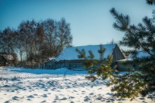 Winter im russischen Dorf. / ***