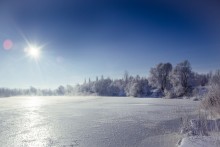 Morgen auf dem See / ***