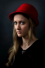 Mädchen in einem roten Hut ... / ***