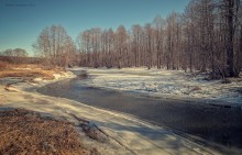 Frühling auf dem Malaya Puditsa. / ***