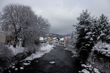Fluss im Winter / ...