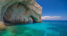 Votota blauen Grotten von Griechenland / ***