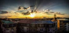 Sonnenuntergang in Moskau / ***