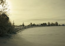 Im Winter Melancholie Glückseligkeit und Ruhe ... / ***