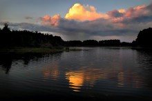 Sonnenuntergang Gewitter ... / ********************