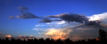 Sonnenuntergang Gewitter ... 3. / *******************