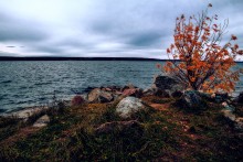 Beloyarsk Reservoir, im Oktober / ***