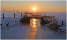 Winter in Belgium. / ***