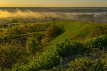 Nebel Reise entlang Bögen / ***