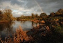 ... Der Dezember mit einem Regenbogen ... / ***