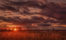 &quot;Sonnenuntergang vor dem Sturm ...&quot; / ***