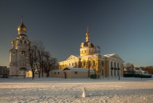 Winterabend im Vorort Rogozhskoy / ***