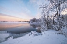 Winter auf dem See / 31.12.2014