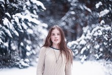 Winter Porträt Veronica / ***