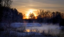 Bei Sonnenuntergang, am letzten Sonntag im Januar ... / ***