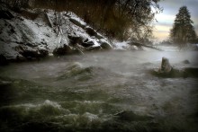 Morgen Winter-Fluss ... / ***
