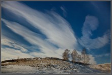 März Himmel. / ***