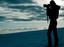 Fotografen in der Antarktis ... / ***