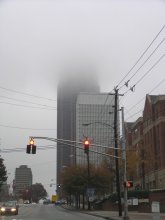 Niedrige Wolken / Bank of America