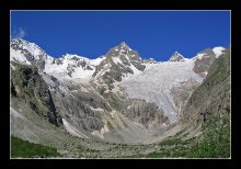 Landschaft grenzenlos Tops in Silber .... / ***