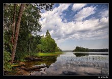 Die August-Landschaft ... / ***