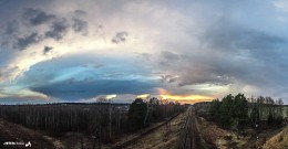 Sonnenuntergang mit Wolken / ***