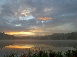 Dämmerung auf dem See / ***