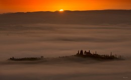 goldenen Nebel der Toskana / ***
