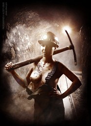Postkarte zum Tag der Miner / ***