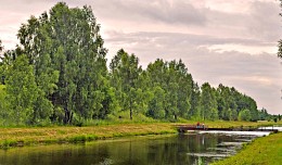über den Fluss / ***
