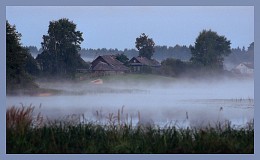 Am frühen Morgen auf dem Fluss Kuban / ***