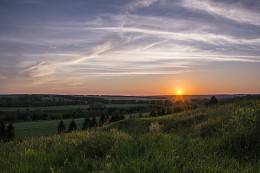 Sunset von den Hügeln / ***