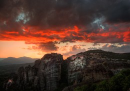 vor dem Sturm Meteora / ***