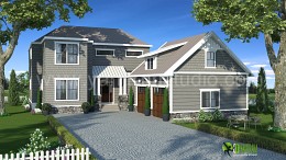 3D-Rendering-Exterior Home Design / ***