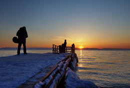 Baikal-Sonnenuntergang ... / ***
