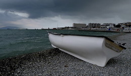 Boat Regen Wolken / ***