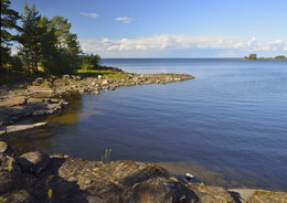 Das Ufer des Ladoga-Sees / ***